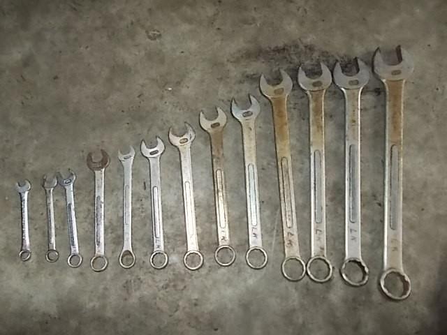 lot 29 image: Lot Of 13-Wrenches (38 in Thru 1-1...