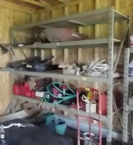 lot 69 image: Heavy Duty Shelving 8 ft x 8 ft x 2...