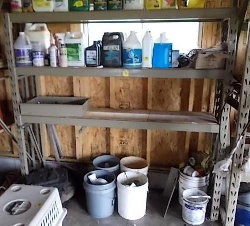 lot 70 image: Heavy Duty Shelving 6 ft x 6 ft x 1...