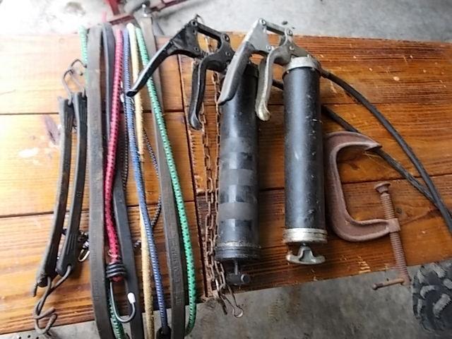 lot 72 image: Lot Of Assorted Bungee Cords, Greas...