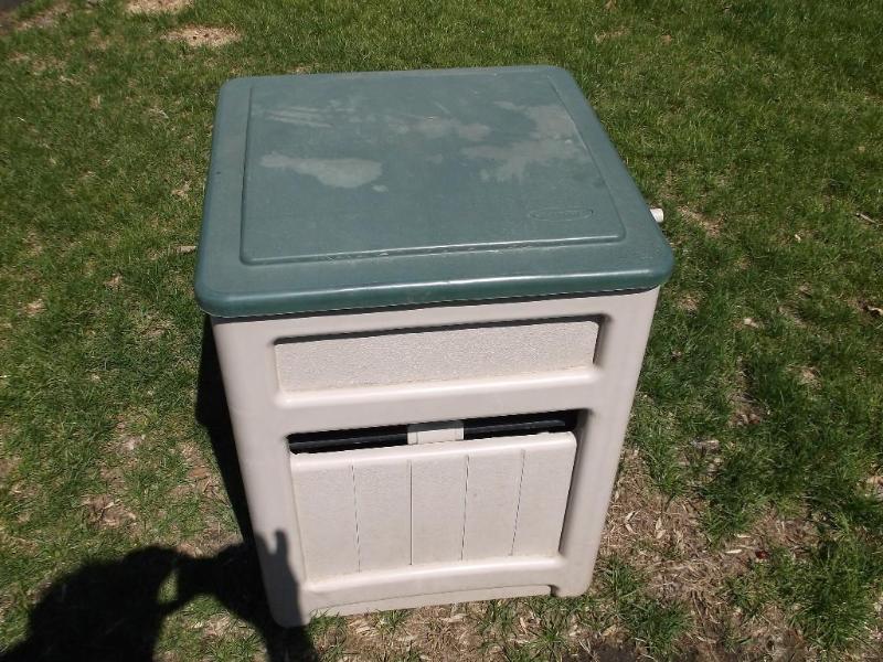 Plastic water hose real storage box...