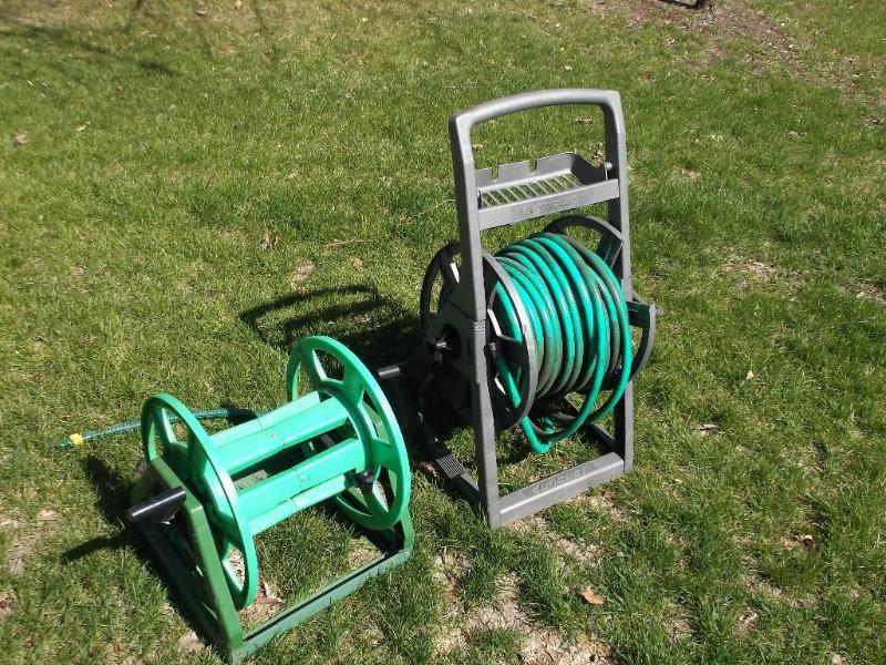 Two hose reels in good working cond...