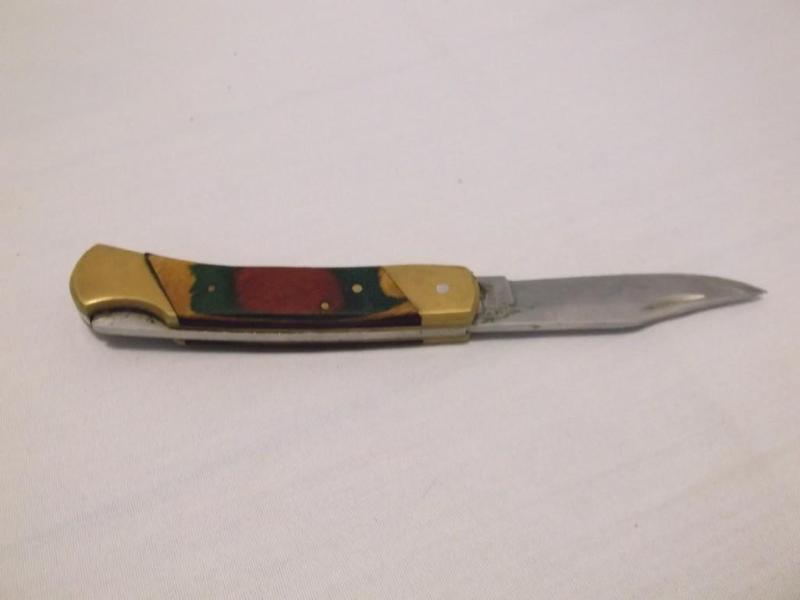 Bear Hunter lock blade knife 7&quot...