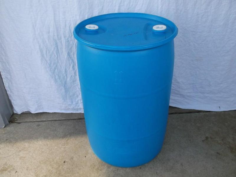 55 Gal. barrel had liquid for human...