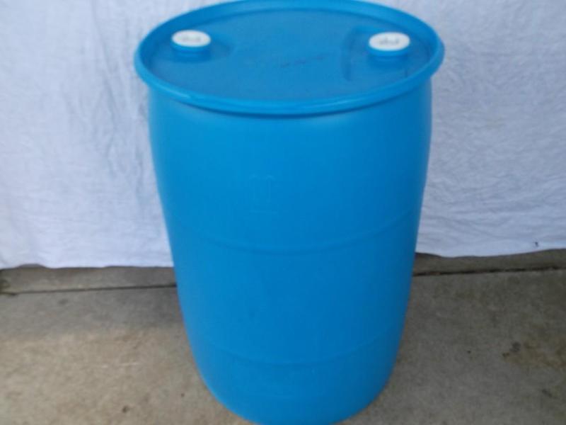 55 Gal. barrel had liquid intended ...