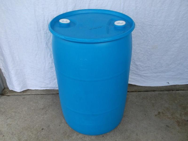 55 Gal. barrel had liquid intended ...