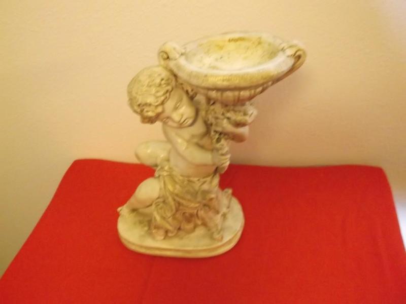 Beautiful cherub statue measuring 8...