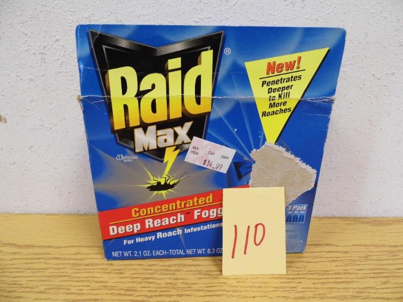 Raid Max 3 Pack Fogger