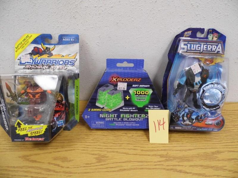 Assorted Toys and Action Figures