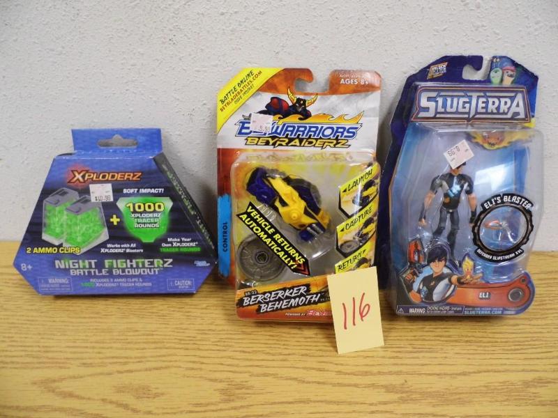 Assorted Toys and Action Figures