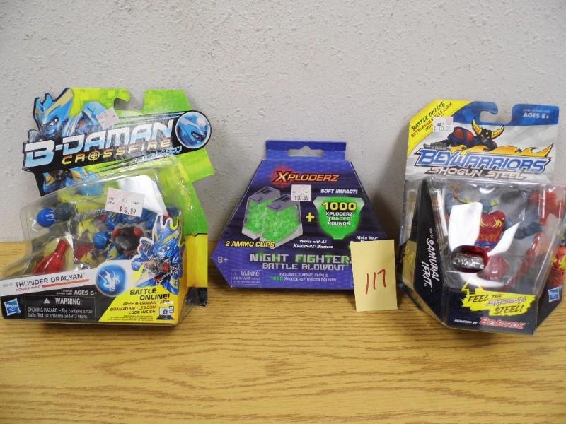 Assorted Toys and Action Figures