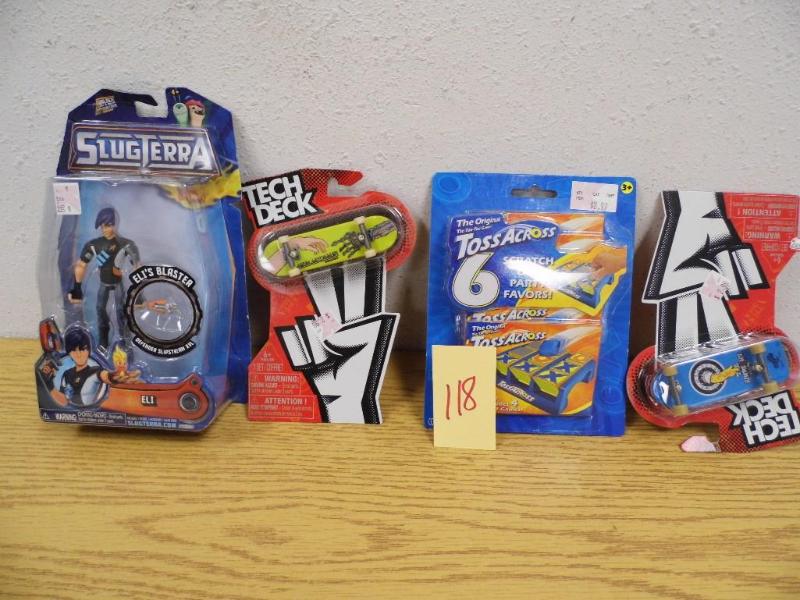 Assorted Toys and Action Figures