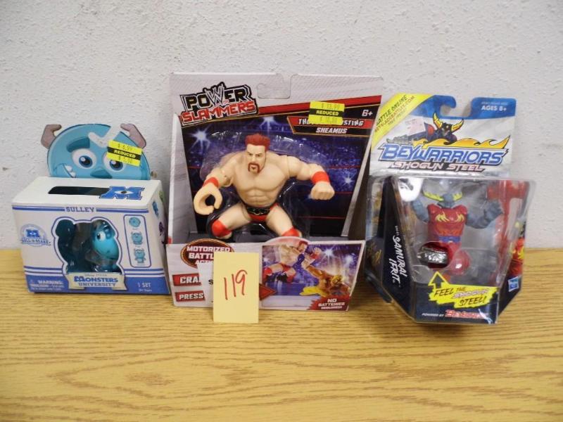 Assorted Toys and Action Figures