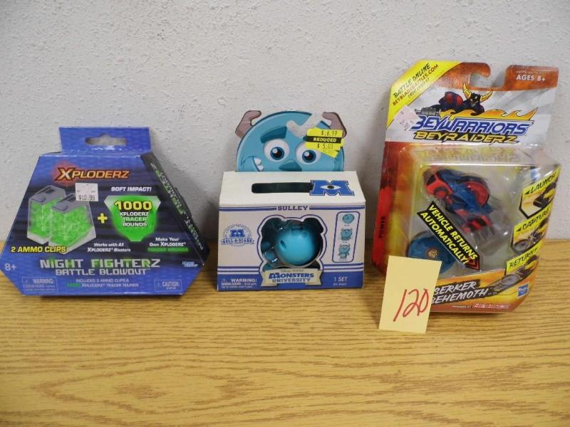 Assorted Toys and Action Figures