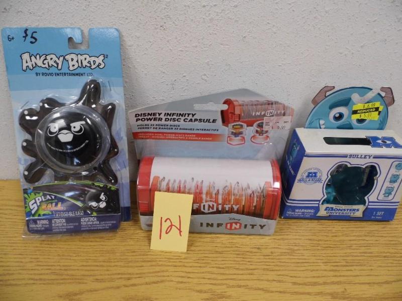 Assorted Toys and Action Figures