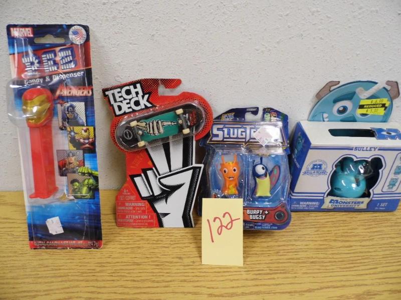 Assorted Toys and Action Figures