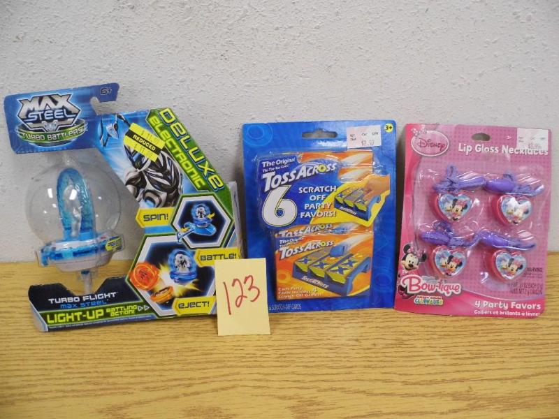 Assorted Toys and Action Figures