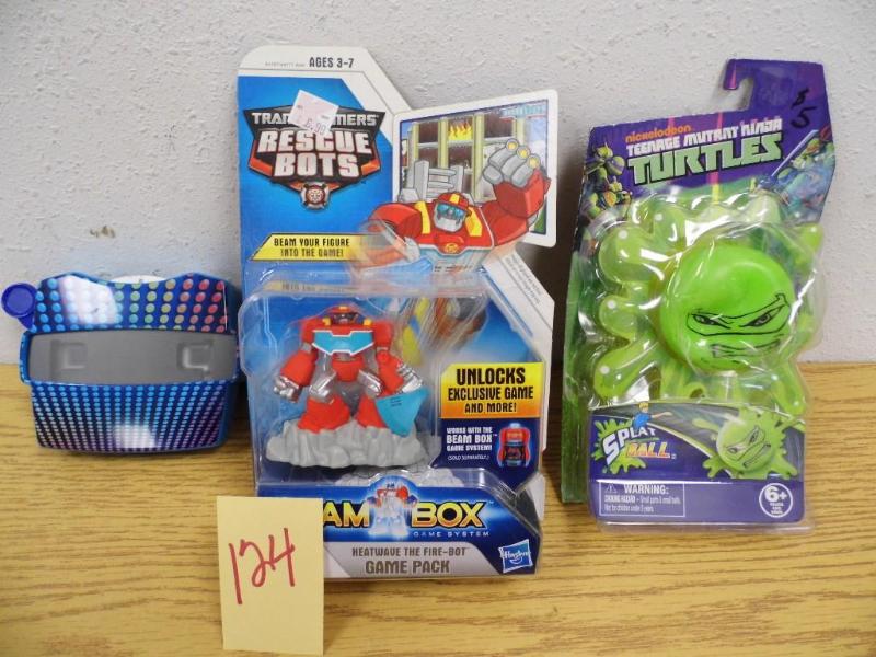 Assorted Toys and Action Figures