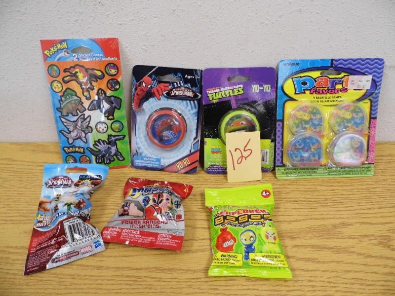 Assorted Toys and Action Figures