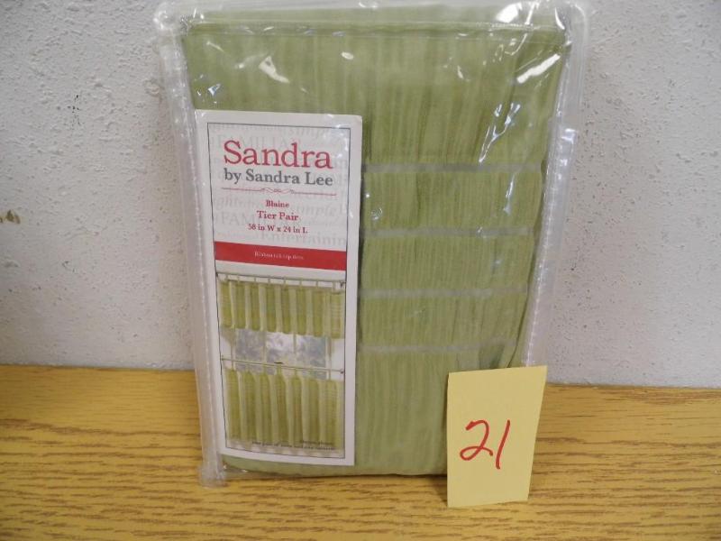 Sandra Tier Curtain Pair