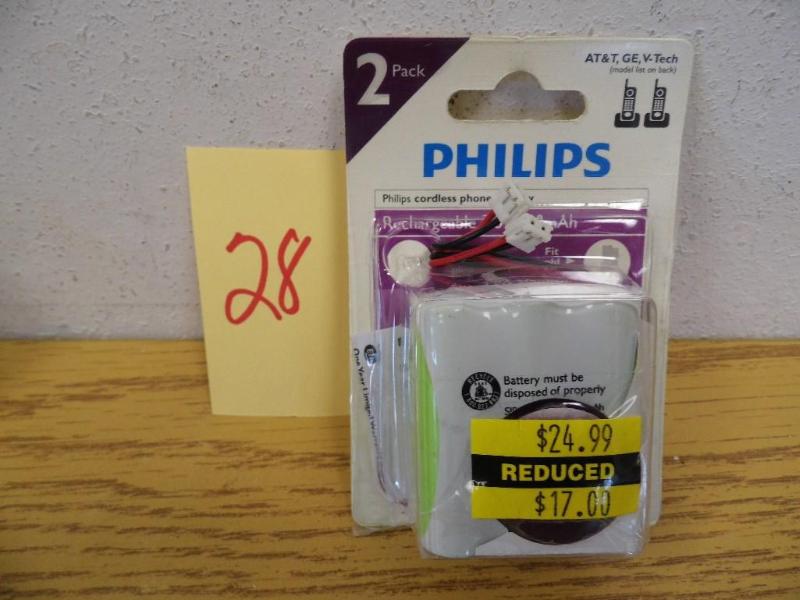 2 Pack Phone Battery