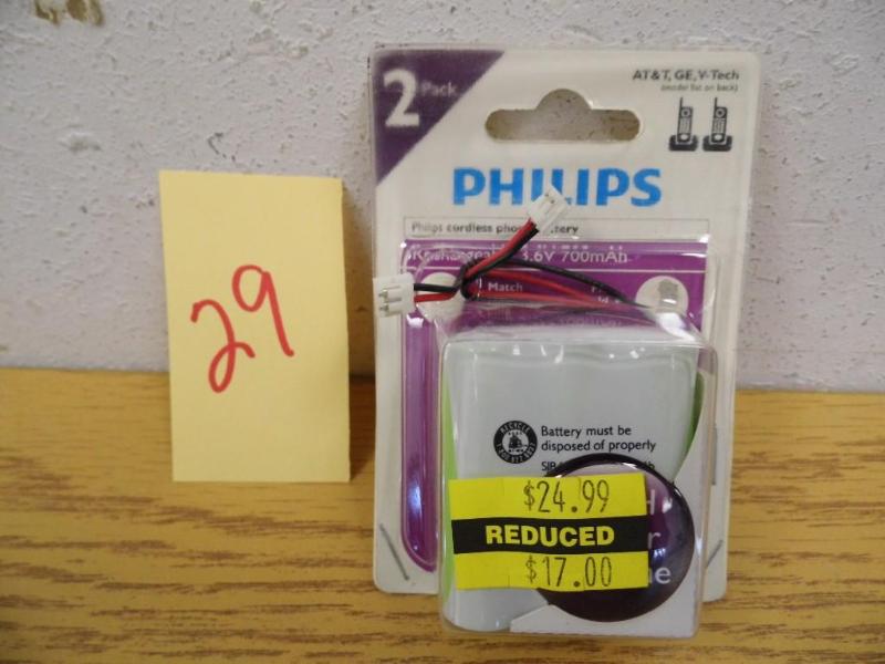 2 Pack Phone Battery