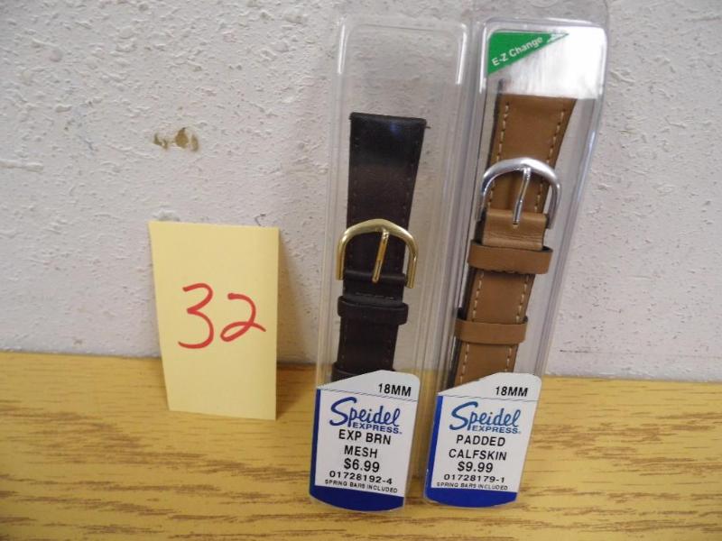2 Packs of Assorted Watch Bands