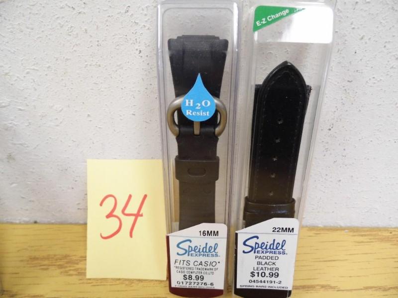 2 Packs of Assorted Watch Bands