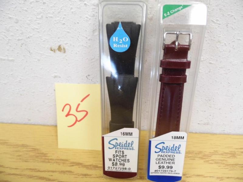 2 Packs of Assorted Watch Bands