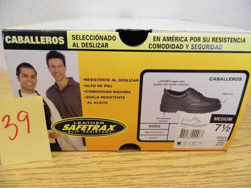 Safetrax Leather Shoes