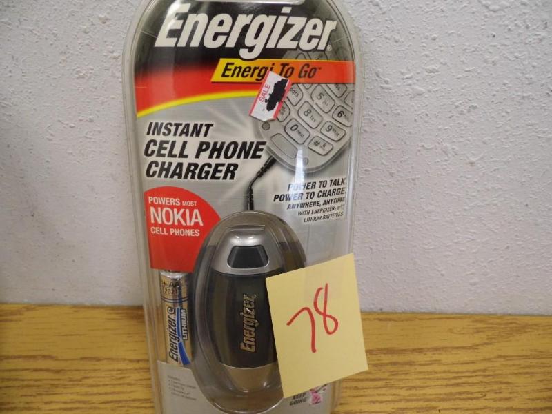 Energizer Instant Cell Phone Charger