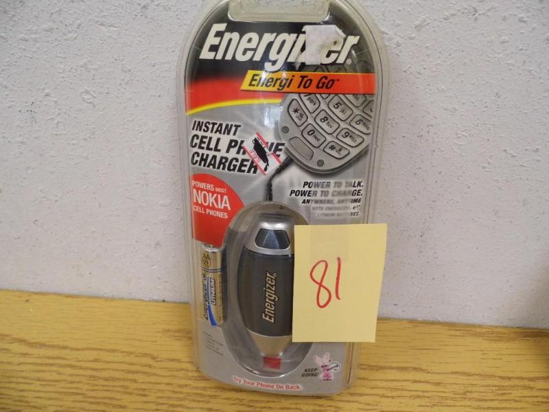Energizer Instant Cell Phone Charger