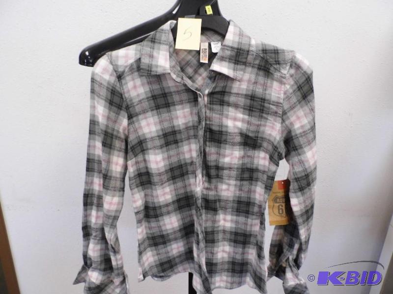 Route 66 Womens Flannel Shirt
