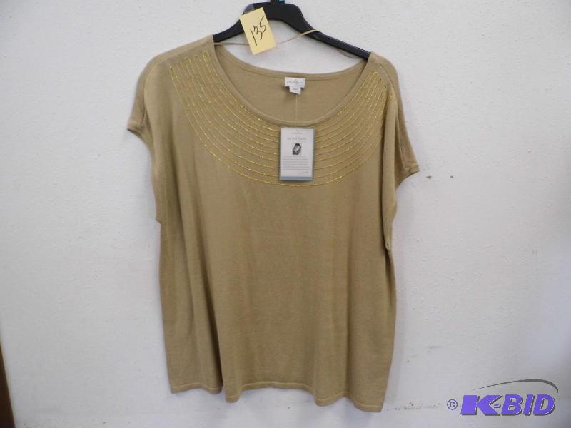 Jaclyn Smith Embelished Top