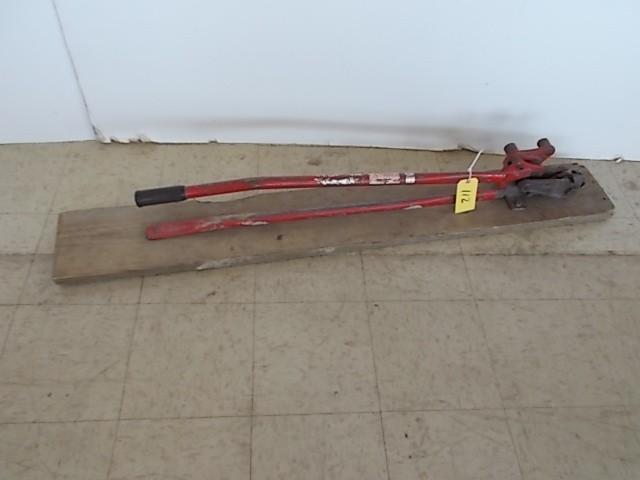 lot 112 image: Jet 58" Rebar Cutter  Bender...