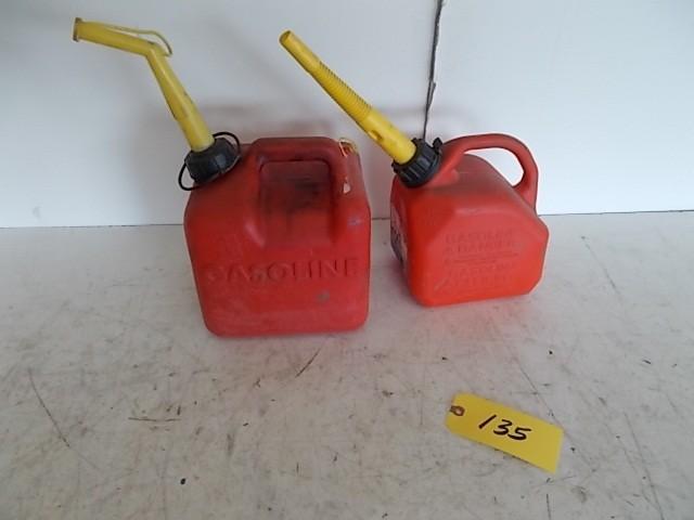 lot 135 image: (2) Gas Cans...