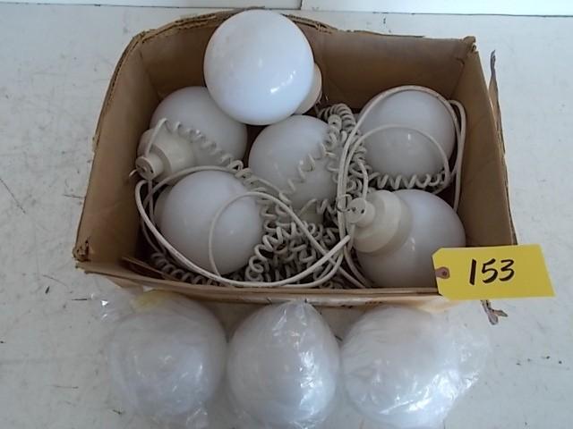 lot 153 image: String of (6) Party Lights & (3...