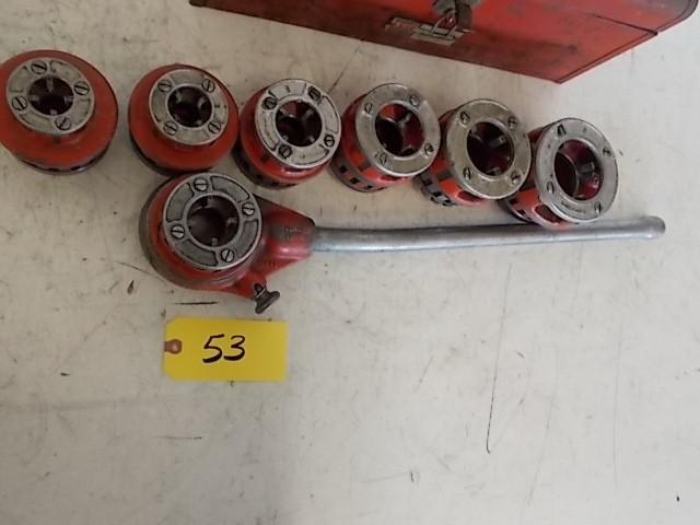 lot 53 image: Ridgid No. 12-R Tap Handle with 12...