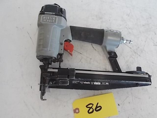 lot 86 image: Porter Cable 16 ga. Finish Nailer, ...