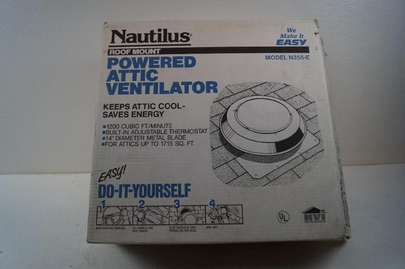 Powered Attic Ventilator