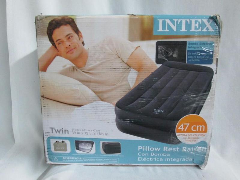 Intex Twin Pillow-Rest Airbed
