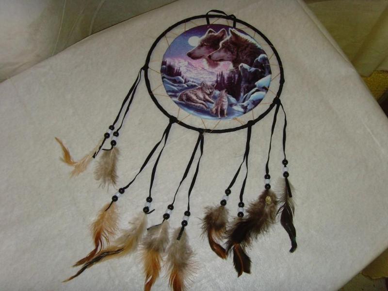 Wolf Theme Dream Catcher