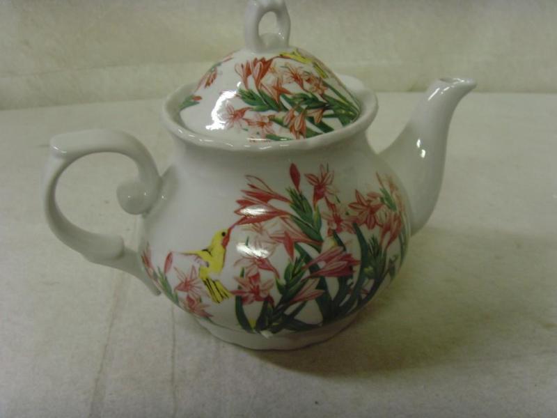Fancy Freesia Teapot