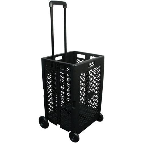 lot 46 image: Pack-N-Roll Mesh Rolling Cart