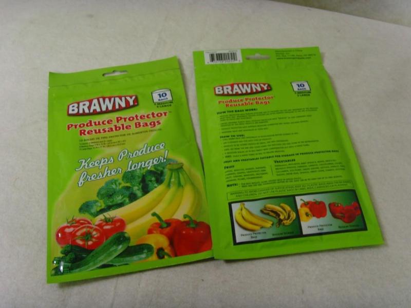 lot 63 image: Brawny Produce Protector Bags