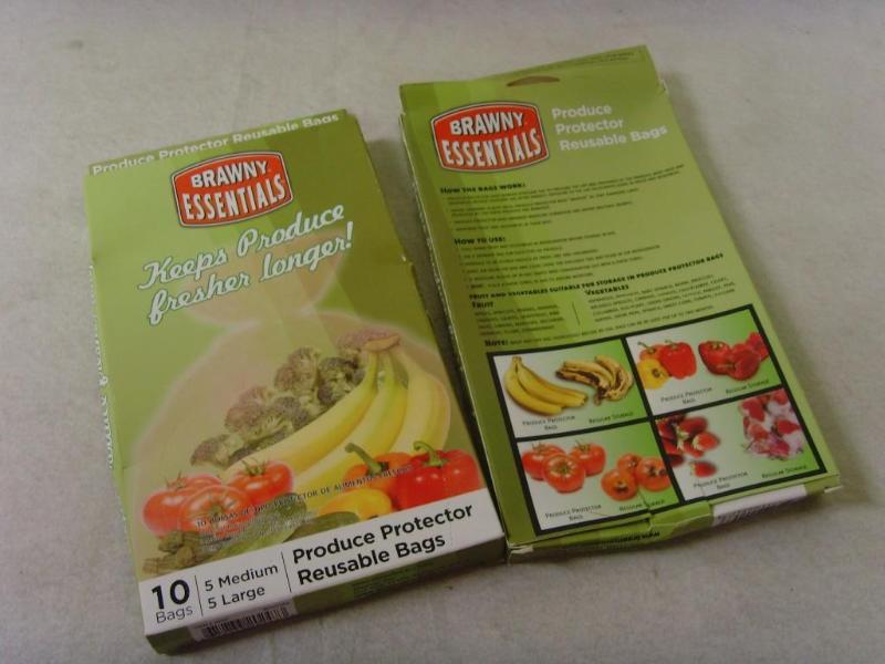 lot 64 image: Brawny Essentials Produce Bags