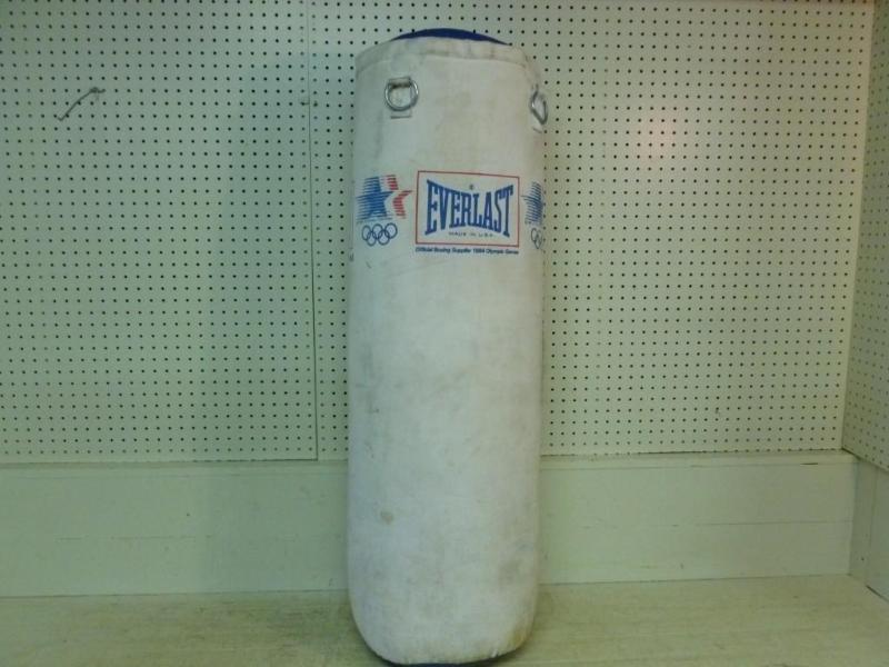 Large Everlast boxing punching bag ...
