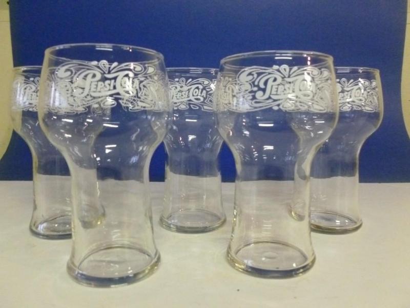 A set of five collectible Pepsi-Col...