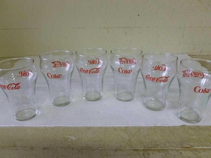 A matching set of six collectible C...