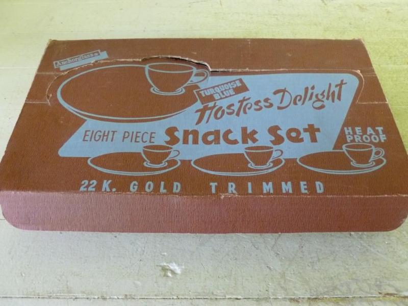 Vintage Anchor Glass - Fire King, 2...